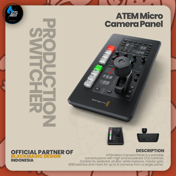 Blackmagic ATEM Micro Camera Panel